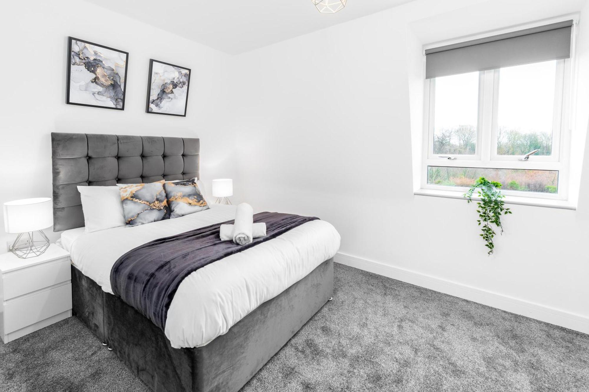 Stylish 2 Bedroom Apartment - Balcony - Secure Parking - Top Rated - 5Mc Birmingam Exterior foto