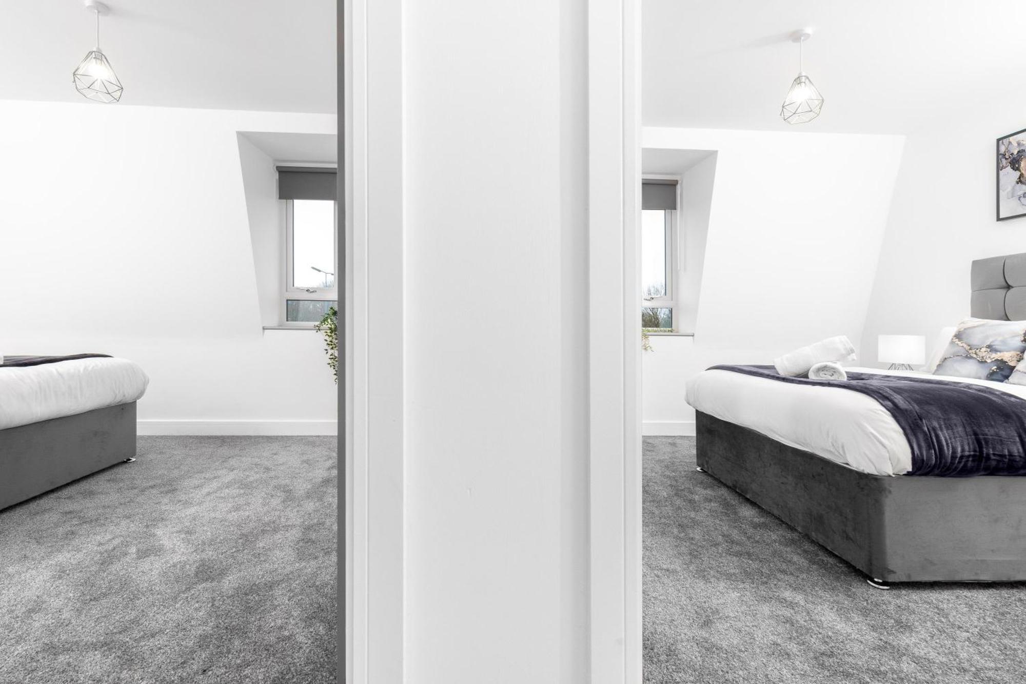 Stylish 2 Bedroom Apartment - Balcony - Secure Parking - Top Rated - 5Mc Birmingam Exterior foto